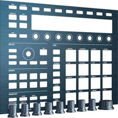MASCHINE CUSTOM KITS STEEL BLUE [MASCHINE MK2専用フェイスプレート]