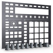MASCHINE CUSTOM KITS SMOKED GRAPHITE [MASCHINE MK2専用フェイスプレート]