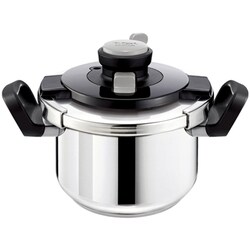 商品画像：T-fal クリプソ オアシス 4L ワンタッチ開閉圧力なべ 2-4人用 4 1
