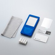WALKMAN S770用 抗菌シリコンケースセット ブルー TR-SCWMS12-BL