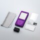 WALKMAN S770用 抗菌シリコンケースセット パープル TR-SCWMS12-PP
