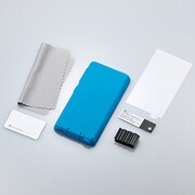 F800用 抗菌シリコンケースセット ブルー TR-SCWMF12-BL