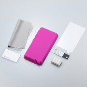 F800用 抗菌シリコンケースセット ピンク TR-SCWMF12-PK
