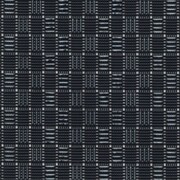 KO-001 Black [プレイスマット 格子　ブラック]