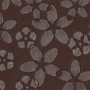 HA-002 Brown [プレイスマット 花　ブラウン]
