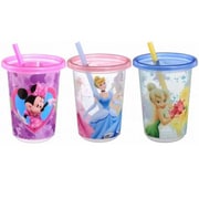ディズニーキャラクターズ ファンファンパーティ ストローカップ ガールズセット