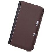 ニンテンドー3DS LL用 ラバーコーティング・アーバン・ハードジャケット(ブラウン)