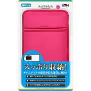 306198 [Wii Uゲームパッド用 ポータブルポーチ ピンク]