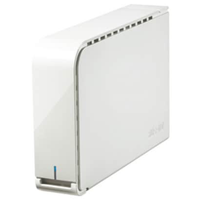 ドライブステーション USB3.0用外付けハードディスク ターボPC EX2対応 3TB ホワイト HD-LBV3.0TU3-WHC