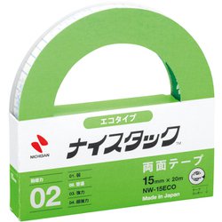 両面テープ ナイスタック エコタイプ 15mm×20m NW-15ECO