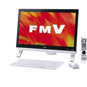 ESPRIMO FHシリーズ 21.5型ワイド液晶 HDD2TB Blu-rayDiscドライブ スノーホワイト FMVF56JDW