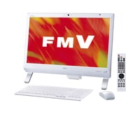 ESPRIMO FHシリーズ 21.5型ワイド液晶 HDD1TB Blu-rayDiscドライブ スノーホワイト FMVF54JDW