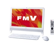 ESPRIMO EHシリーズ 20型ワイド液晶 HDD1TB スーパマルチドライブ(着脱式) スノーホワイト FMVE30JTW