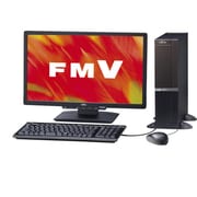 ESPRIMO DHシリーズ 20型ワイド液晶 HDD2TB スーパマルチドライブ(着脱式) ラグジュアリーブラック FMVD54J