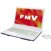 LIFEBOOK AHシリーズ 15.6型ワイド液晶 HDD750GB Blu-rayDiscドライブ アーバンホワイト FMVA56JW