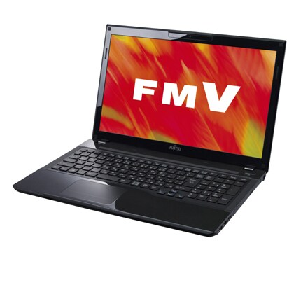LIFEBOOK AHシリーズ 15.6型ワイド液晶 HDD750GB Blu-rayDiscドライブ アルマイトブラック FMVA45JB