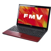 LIFEBOOK AHシリーズ 15.6型ワイド液晶 HDD750GB Blu-rayDiscドライブ アルマイトレッド FMVA45JR