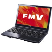 LIFEBOOK AHシリーズ 15.6型ワイド液晶 HDD750GB スーパマルチドライブ シャイニーブラック FMVA42JB