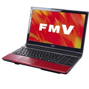 LIFEBOOK AHシリーズ 15.6型ワイド液晶 HDD750GB スーパマルチドライブ ルビーレッド FMVA42JR