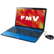 LIFEBOOK AHシリーズ 15.6型ワイド液晶 HDD1TB Blu-rayDiscドライブ アクアブルー FMVA77JL