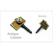 camera luij003ac antique gold x camel [デコレーションアクセサリー]