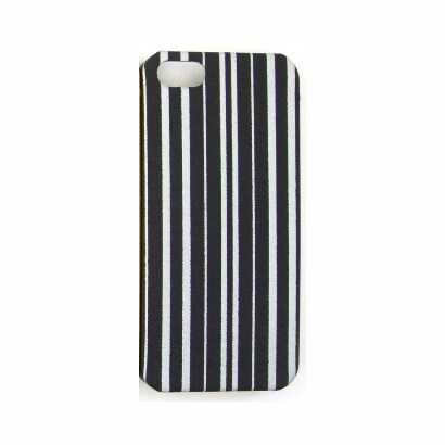 友禅ジャケット iPhone5 ピアノBK/SI