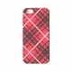 友禅ジャケット iPhone5 トラッドチェックRD/BK