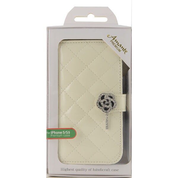 エナメルシャデンダイアリーケース iPhone5 WH