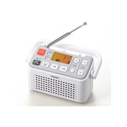 手元スピーカー機能付3バンドラジオ AV-J125W