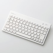 Bluetooth 3.0対応スタンダードキーボード ホワイト TK-FBP052WH