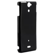 BSMPSO01EHBK [Xperia AX SO-01E専用 3Hハードケース 液晶保護フィルム付 ブラック]