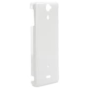 BSMPSO01EHGWH [Xperia AX SO-01E専用 3Hパールハードケース 液晶保護フィルム付 ホワイト]