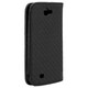 GALAXY NoteII SC-02E専用 編込みレザーケース ブラック BSMPSC02ELABK