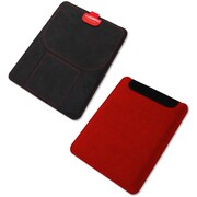 Color Stand Sleeve Case for All version of iPad [Pelican Case] ブラック×レッド DCS-IPD30BKR