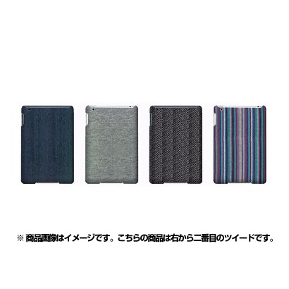 iPad mini用 ファブリックカバーセット ツイード TR-FCIPDM12-TW