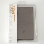 iPad mini用 ケース TPU021 クリアブラック MLC-iPmini-021BKTP