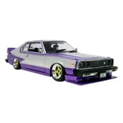 9689 [1/43 スカイライン HT 2000 GT-E･S 前期型 カスタムスタイル パープル/シルバー]