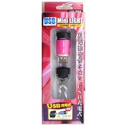 US-B01P [USB充電式LEDミニライト ピンク]