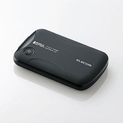 モバイルバッテリー リチウムイオン電池 3000mAh 全機種対応 ブラック DE-M01L-1110BK