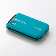 モバイルバッテリー リチウムイオン電池 3000mAh USB出力:1ポート 最大:1A 全機種対応 グリーン DE-M01L-1110GN