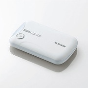 モバイルバッテリー リチウムイオン電池 3000mAh 全機種対応 ホワイト DE-M01L-1110WH