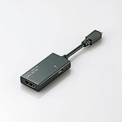 MPA-MHLAD02BK [MHL変換アダプタ 5cm ブラック]