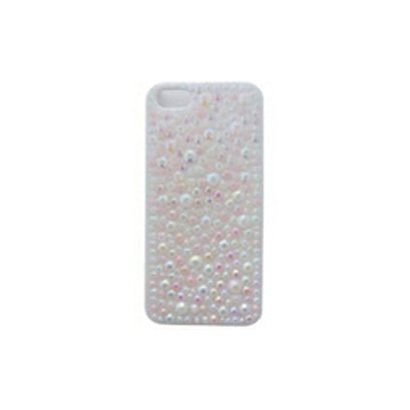 Diamond case for iphone5 [iPhone5用 デザインケース パステルWH]