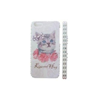Diamond case for iphone5 [iPhone5用 デザインケース フローラルCAT]