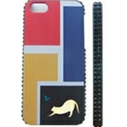 Diamond case for iphone5 [iPhone5用 デザインケース モンドリアン風CAT]