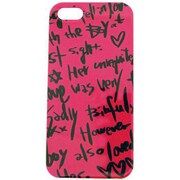 iDressバックカバー iPhone5 BKアルファベット [iPhone5用バックカバー]