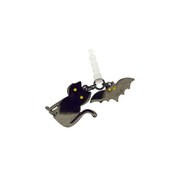 iDressイヤホンジャックアクセ コウモリとネコ [イヤホンジャックアクセサリー]