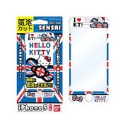 SENSAI気泡カット iPhone5 キティ03 ユニオンジャック [指紋防止 液晶保護フィルム]