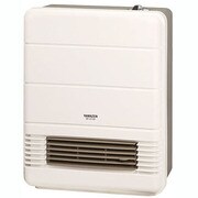 セラミックファンヒーター 強弱2段階切替式 ナチュラルホワイト DF-G122(W)