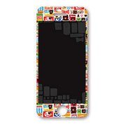 NR0076-12 [iPhone 5用 保護フィルム スマホゴ ベアーチップス]